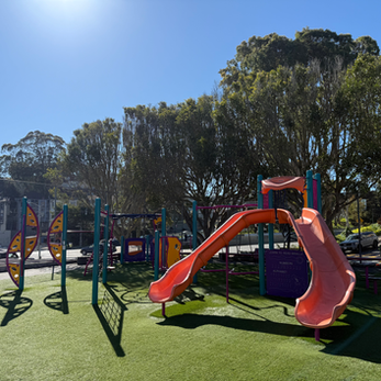 Second through fifth grade playground